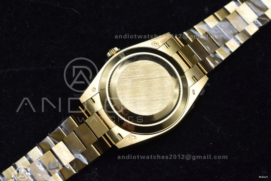 228238 Day VR3255 Green 1:1 President Weight) Roman (Gain 40 on Date Dial Best Bracelet Edition YG ARF 0327